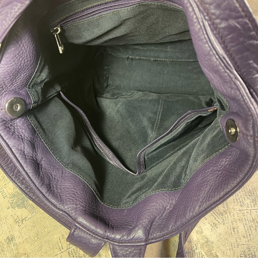 SVEN Imagined USA Made Leather backpack - Picture 8 of 12